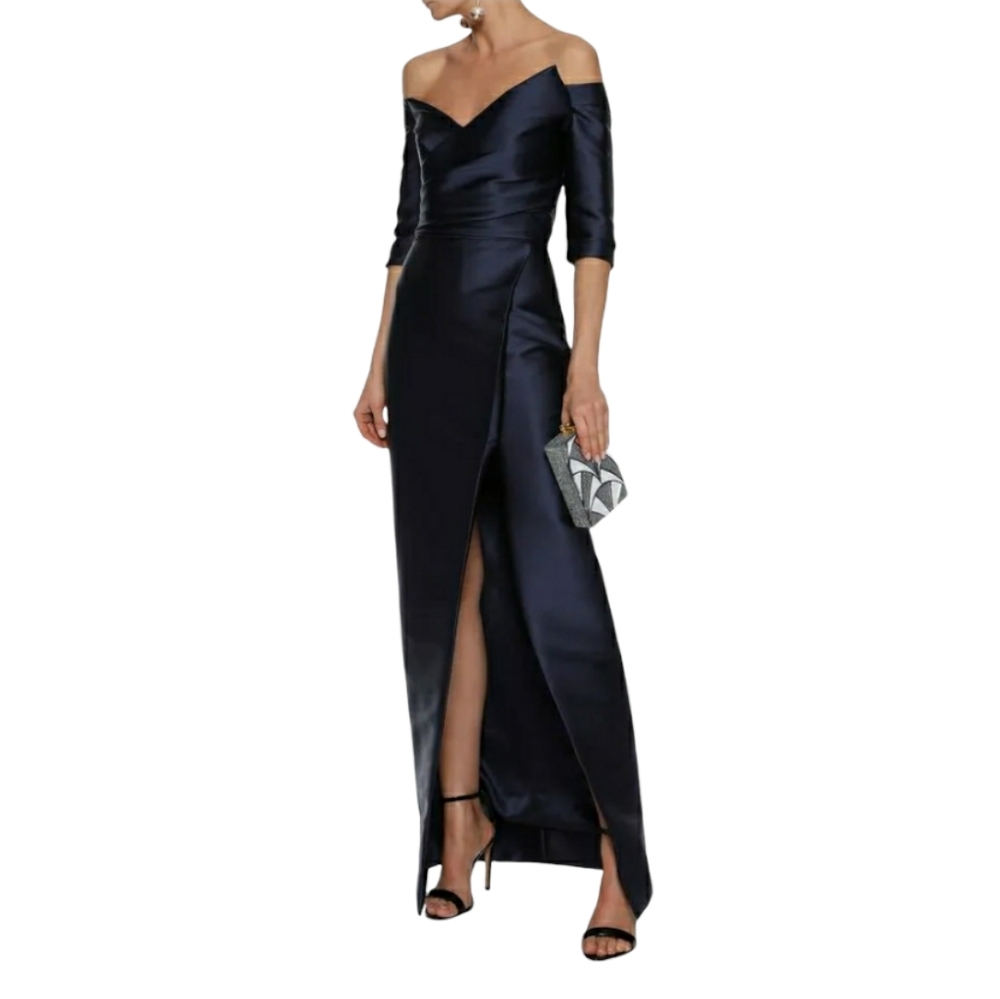 MONIQUE LHUILLIER - Off-the-Shoulder Gown
